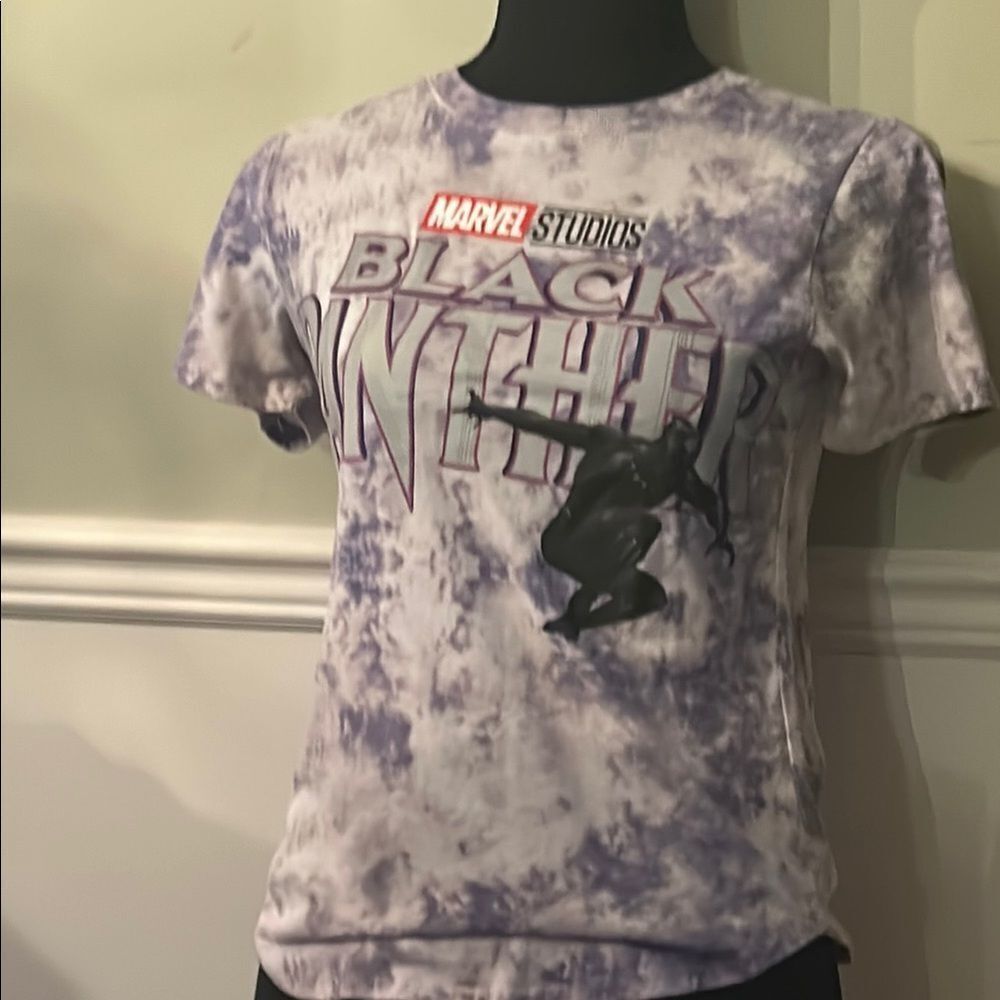 Black Panther Tie-Dye Tee